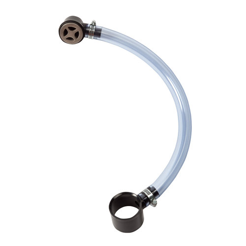 The Copper Factory Adjustable Overflow Adapter for Thin Wall Sinks